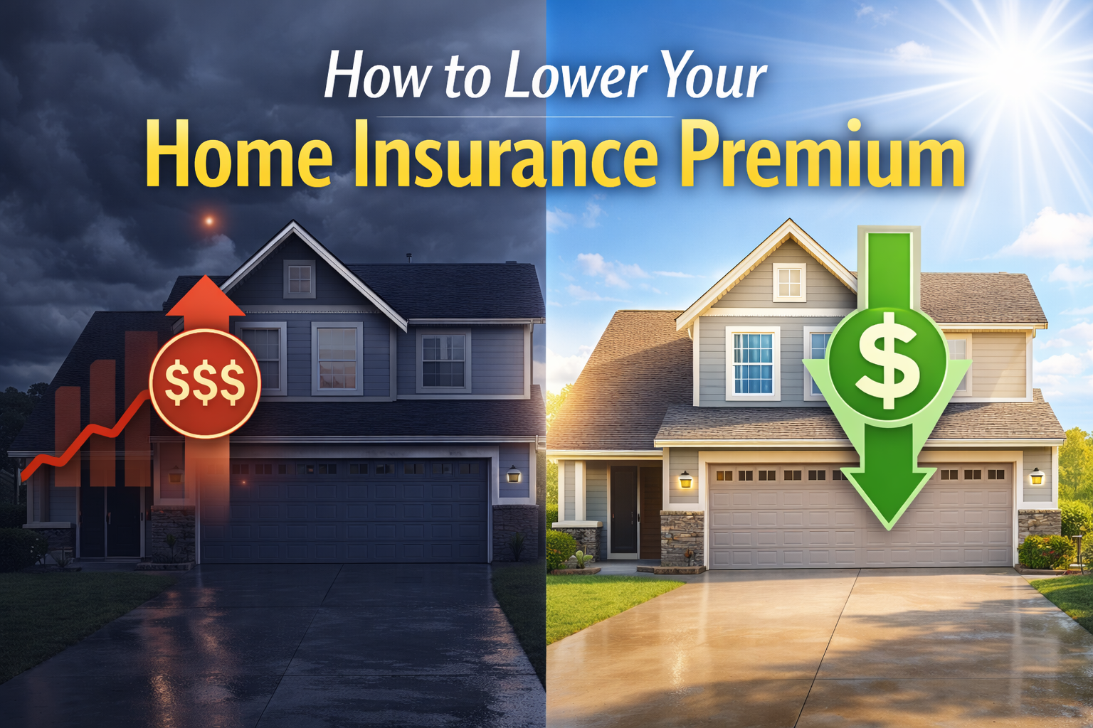 Learn proven ways to lower your homeowners insurance premium without losing coverage. Practical tips every U.S. homeowner should know.