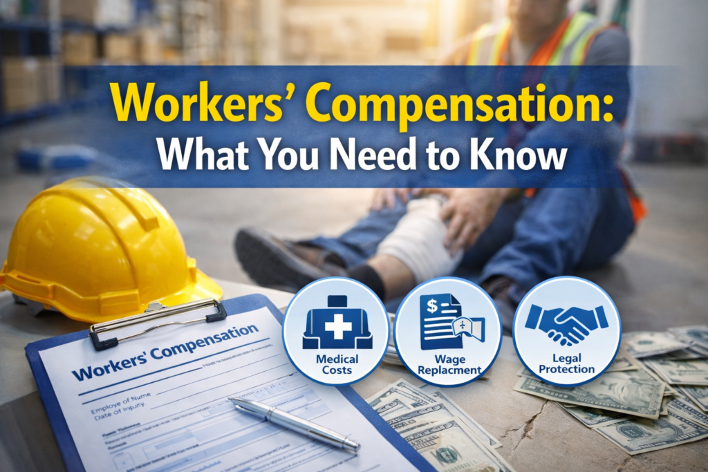 Workers’ Compensation: What You Need to Know Essential guide to workers’ compensation insurance. Learn what it covers, how claims work, what is excluded, and why it matters for employees and employers.