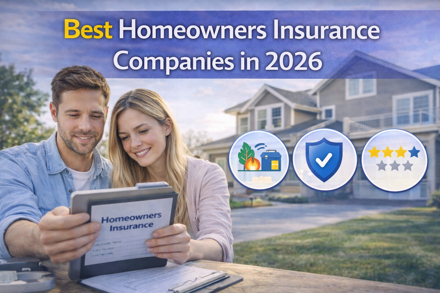 Best Homeowners Insurance Companies in 2026 Comprehensive review of the top homeowners insurance companies for 2026. Compare coverage options, claims service, financial strength, and find the best fit for your home.