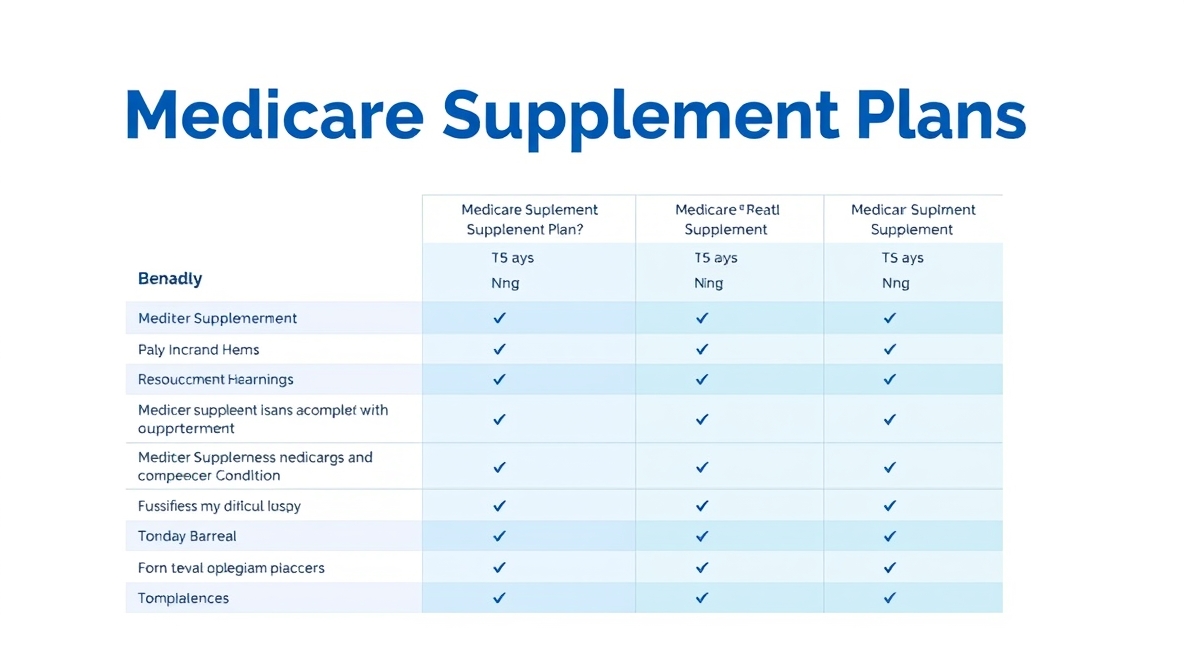 Comparison of Medicare Supplement Plans Overview of Medicare Supplement (Medigap) plans, including differences in coverage, costs, and how to choose the right plan based on benefits and needs.